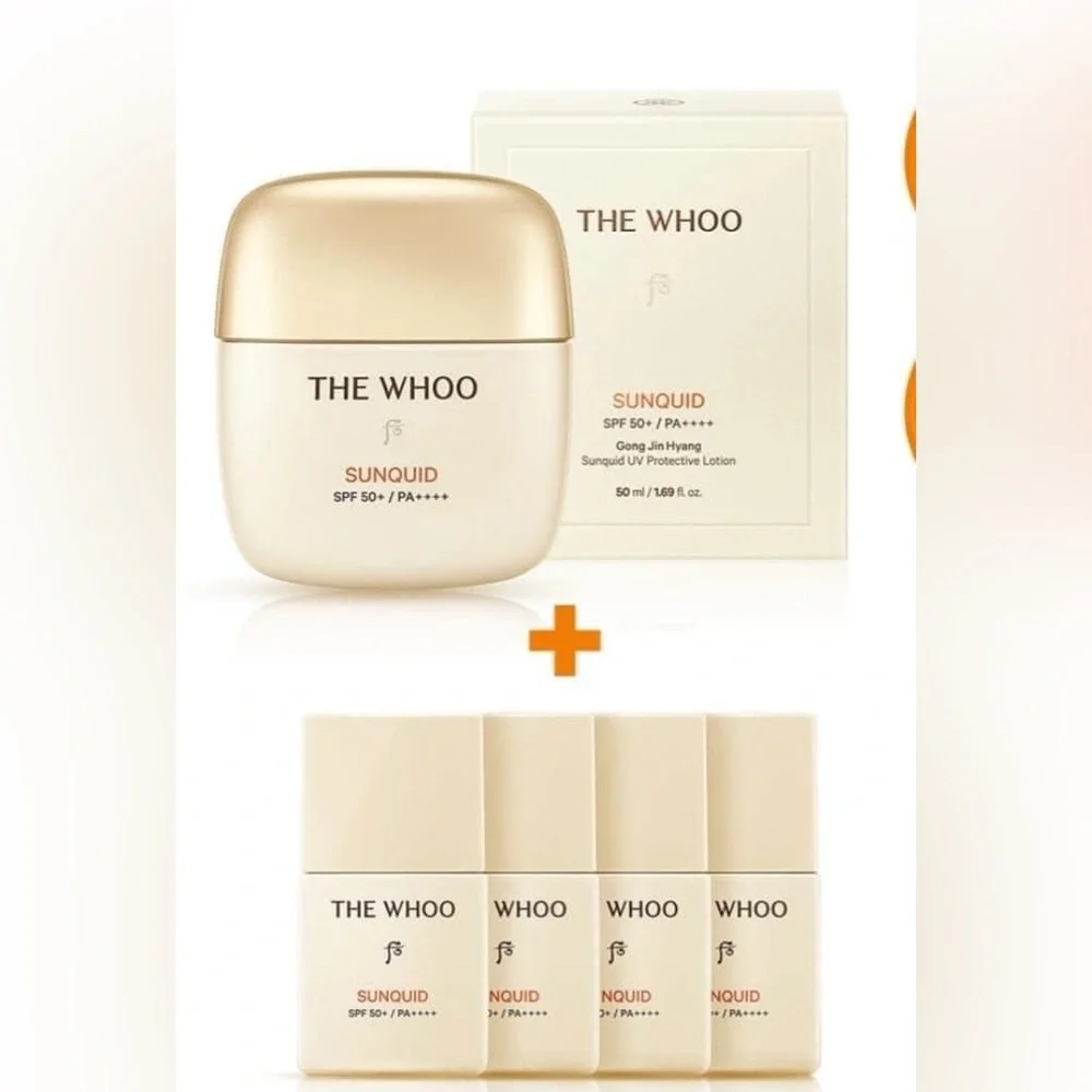 The history Whoo Gongjinhyang Sunquid UV Protective Lotion Special Set K-beauty